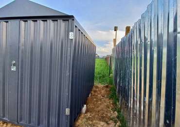 Хозблок летний с двускатной крышей SKOGGY 3м фото