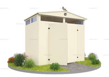 Блок-контейнер с Двускатной Крышей Премиум SKOGGY Max