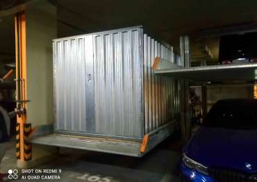 Блок-контейнер в клаус-паркинг, Дмитровское шоссе, Москва