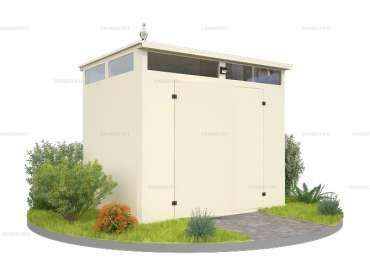 Блок-контейнер с Плоской Крышей Премиум SKOGGY Max 2м