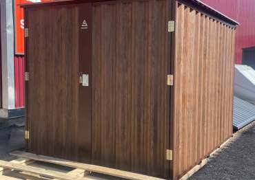 Надежный хозблок для хранения инвентаря в расцветке "под дерево" в г. Люберцы, МО