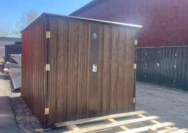 Вместительный хозблок для хранения инвентаря в расцветке "под дерево" в г. Люберцы, МО