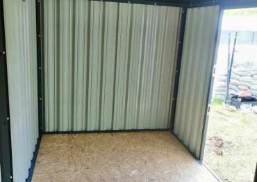 Высококачественный контейнер для хранения садового инвентаря в графитовом цвете в дер. Лаптево, Раменский р-н, МО