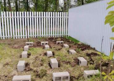 Заготовка под контейнер для хранения садового инвентаря в графитовом цвете в дер. Лаптево, Раменский р-н, МО