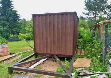 Хозблок на сваях в дер. Рождество, Наро-Фоминский р-н, МО