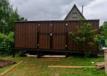 Хозблок с антивандальным засовом в дер. Рождество, Наро-Фоминский р-н, МО