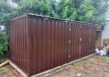 Хозблок с плоской крышей в СТ Карбонат, Дмитровский р-н, МО