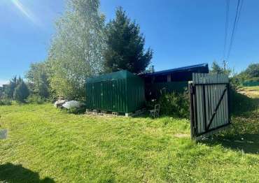 Хозблок в зеленом цвете в дер. Вяземское, Можайский р-н, МО