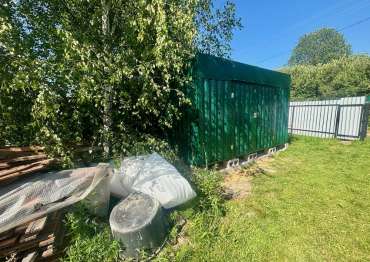 Яркий хозблок в дер. Вяземское, Можайский р-н, МО