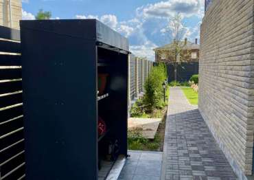 Шкаф в графитовом цвете в дер. Новосельцево, г. Мытищи, МО