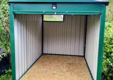 Хозблок с односкатной крышей в с. Воздвиженское, г.о. Клин, МО Хозблок с односкатной крышей в с. Воздвиженское, г.о. Клин, МО