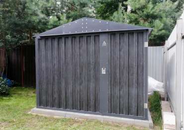 Хозблок с двускатной крышей в р.п. Ильинский, Раменский г.о, МО Хозблок с двускатной крышей в р.п. Ильинский, Раменский г.о, МО