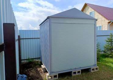 Хозблок с рольставнями в дер. Оксино, г.о. Чехов, МО