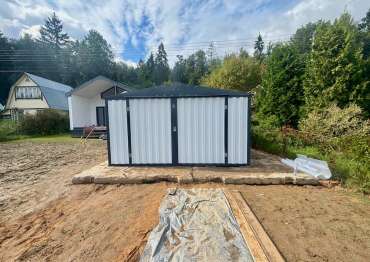 Стильный хозблок в дер. Ожигово, р-н Бекасово, МО Стильный хозблок в дер. Ожигово, р-н Бекасово, МО