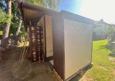 Шкаф в комбинированной расцветке в дер. Трусово, г.о. Истра, МО Шкаф в комбинированной расцветке в дер. Трусово, г.о. Истра, МО