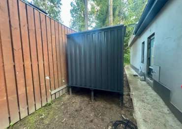 Хозблок в графитовом цвете в дер. Папушево, Одинцовский р-н, МО Хозблок в графитовом цвете в дер. Папушево, Одинцовский р-н, МО