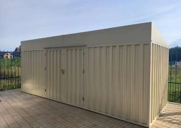 Стильный хозблок для вещей в дер. Орехово, с.п. Корсаково, Жуковский р-н, Калужская обл.