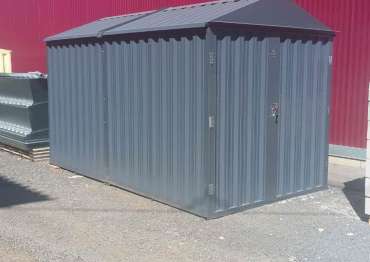 Индивидуальный хозблок для хранения вещей в графитовом цвете в с. Семеновское, г.о. Ступино, МО Индивидуальный хозблок для хранения вещей в графитовом цвете в с. Семеновское, г.о. Ступино, МО