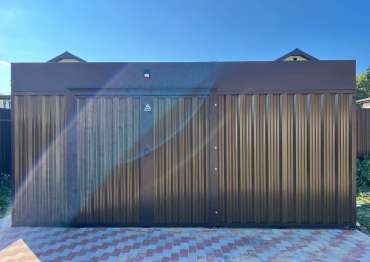 Функциональный хозблок для хранения вещей и велосипедов в дер. Курилово, г.о. Солнечногорск, МО Функциональный хозблок для хранения вещей и велосипедов в дер. Курилово, г.о. Солнечногорск, МО