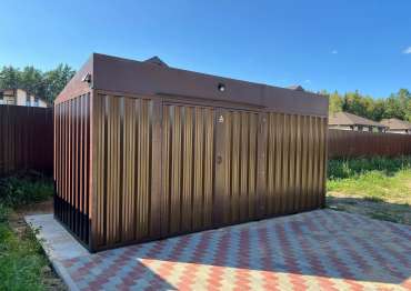 Хозблок на участок для хранения велосипедов в дер. Курилово, г.о. Солнечногорск, МО Хозблок на участок для хранения велосипедов в дер. Курилово, г.о. Солнечногорск, МО