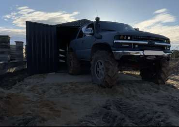 Автомобильный гараж на участок для заказчика в расцветке "под дерево" Дуб Грей в пос. Первомайское, Филимонковский р-н, г. Москва Автомобильный гараж на участок для заказчика в расцветке "под дерево" Дуб Грей в пос. Первомайское, Филимонковский р-н, г. Москва