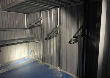 Красивый контейнер для заказчика в паркинг для хранения вещей с элементами разных моделей в г. Москва Красивый контейнер для заказчика в паркинг для хранения вещей с элементами разных моделей в г. Москва