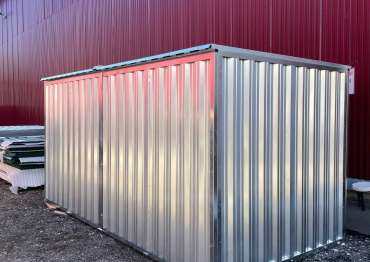 Вместительный хозблок в цинковом цвете на территорию организации, г. Москва