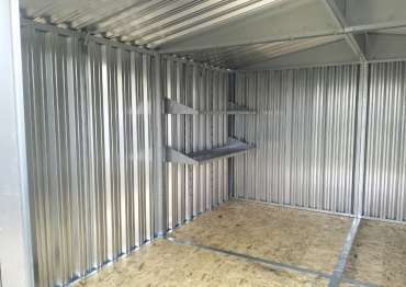 Стандартный хозблок из профлиста в СНТ Дачное, Серпуховский р-н, МО