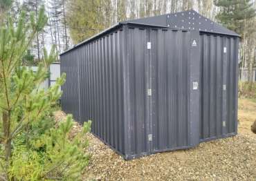 Сборно-разборный гараж на участок в дер. Усково, Ярославский р-н, Ярославская обл.