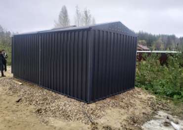 Удобный гараж для заказчика в дер. Усково, Ярославский р-н, Ярославская обл.