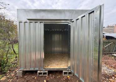 Быстровозводимый хозблок на участок в дер. Кустово, Тверская обл.