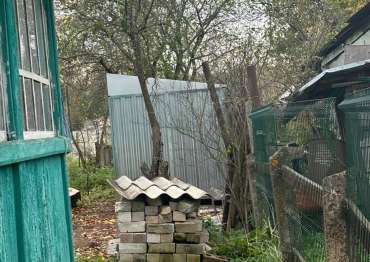 Вместительный хозблок из профлиста в дер. Кустово, Тверская обл.