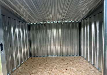 Стандартный хозблок для хранения садовой техники в дер. Кустово, Тверская обл.