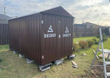 Сборно-разборный хозблок для заказчика в дер. Дубечино, г.о. Ступино, МО