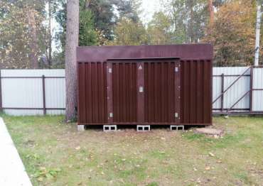 Яркий хозблок в р.п. Быково, Раменский г.о, МО