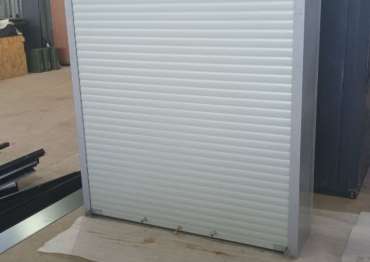 Уличный шкаф в светло-сером цвете в г. Подольск, МО Уличный шкаф в светло-сером цвете в г. Подольск, МО