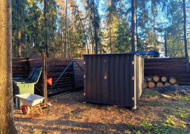 Удобный хозблок в с. Тишково, г.о. Пушкинский, МО Удобный хозблок в с. Тишково, г.о. Пушкинский, МО