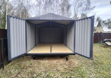 Хозблок для хранения садового инвентаря в дер. Ильинское, Киржачский р-н, Владимирская обл. Хозблок для хранения садового инвентаря в дер. Ильинское, Киржачский р-н, Владимирская обл.