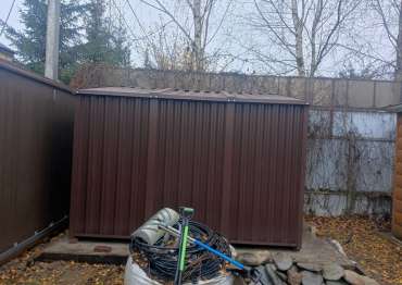 3-метровый секционный хозблок в дер. Папушево, Одинцовский г.о., МО 3-метровый секционный хозблок в дер. Папушево, Одинцовский г.о., МО