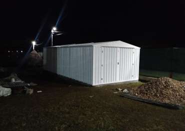 Белоснежный гараж в ДП Филиппины, Чеховский р-н, МО Белоснежный гараж в ДП Филиппины, Чеховский р-н, МО