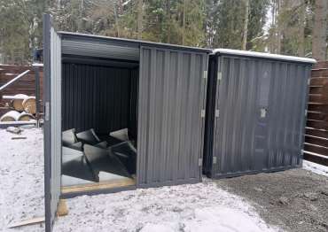 Стильный хозблок в дер. Михалево, г.о. Пушкино, МО