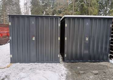 Хозблок в графитовом цвете в дер. Михалево, г.о. Пушкино, МО