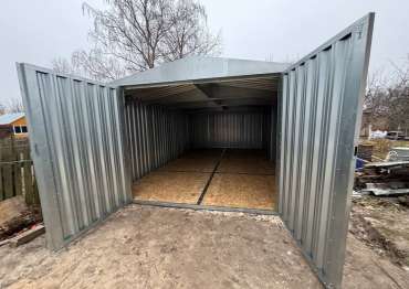 Просторный гараж в дер. Земенки, Рязанский р-н, Рязанская обл. Просторный гараж в дер. Земенки, Рязанский р-н, Рязанская обл.