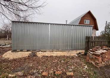 Гараж с увеличенной высотой в дер. Земенки, Рязанский р-н, Рязанская обл.