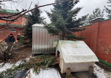 Гараж для квадроцикла в СНТ Химик, г.о. Ступино, МО