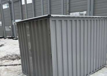 Хозблок в светло-сером цвете в пос. Вешки, г.о. Мытищи, МО Хозблок в светло-сером цвете в пос. Вешки, г.о. Мытищи, МО