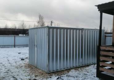 Хозблок для хранения вещей в дер. Власовская, м.о. Егорьевск, МО Хозблок для хранения вещей в дер. Власовская, м.о. Егорьевск, МО