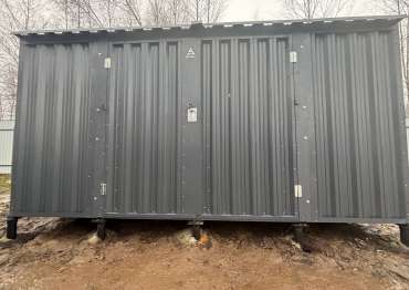 Хозблок с увеличенной высотой в пос. Есуковский, Ясногорский р-н, Тульская обл.