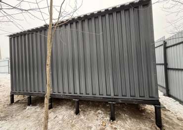 Хозблок с увеличенной высотой в дер. Соснино, Сергиево-Посадский р-н, МО Хозблок с увеличенной высотой в дер. Соснино, Сергиево-Посадский р-н, МО