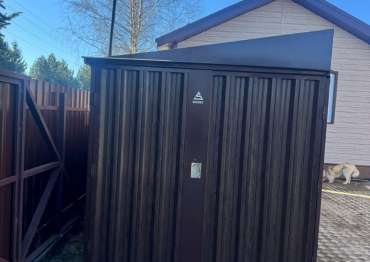 Хозблок в расцветке "под дерево" в дер. Маклаково, Талдомский г.о, МО